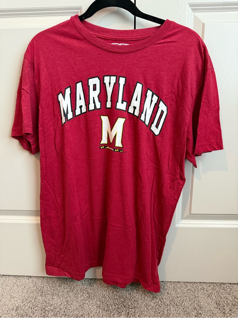 Maryland Red Collegiate Graphic Tee Size L